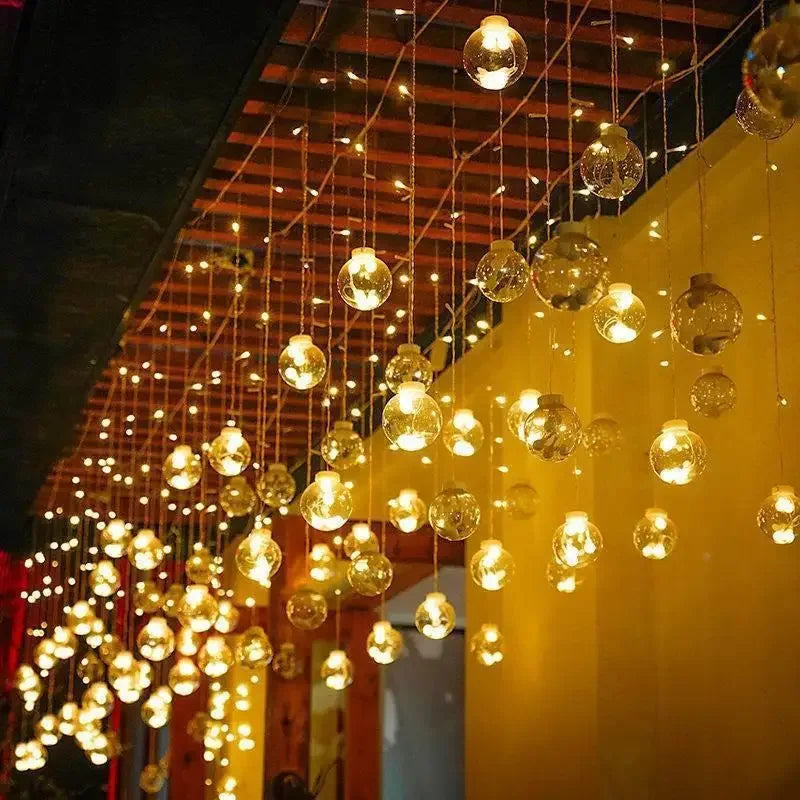 Guirlande LED Étanche Extérieure – Ambiance Féérique pour Jardin, Balcon ou Terrasse