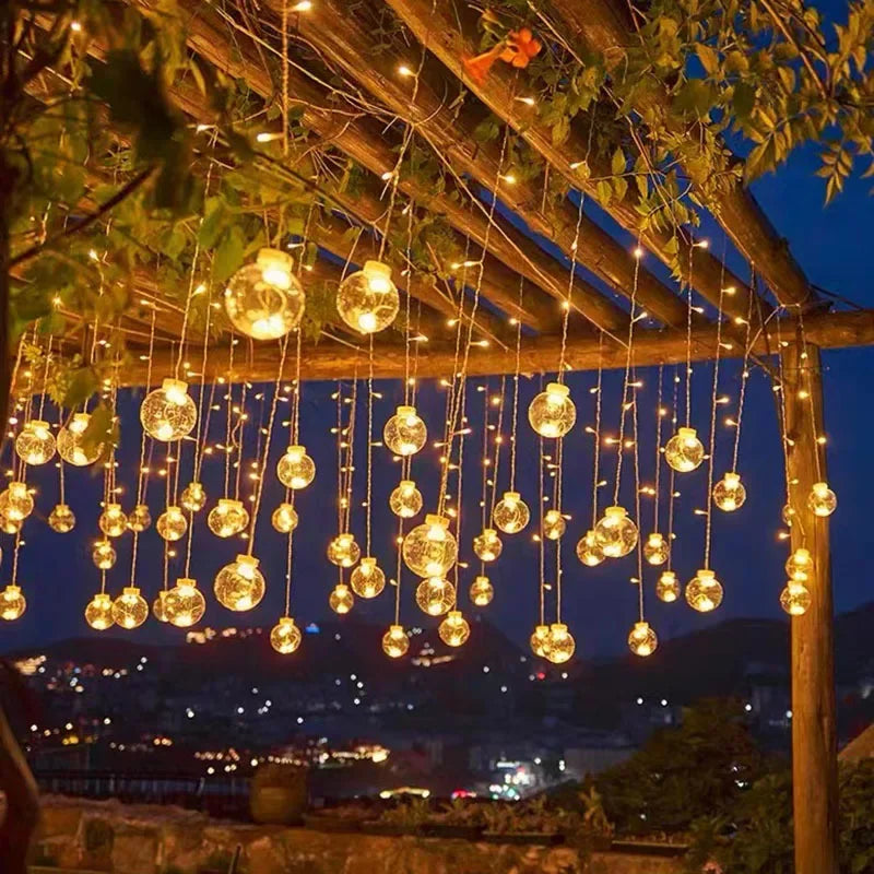 Guirlande LED Étanche Extérieure – Ambiance Féérique pour Jardin, Balcon ou Terrasse