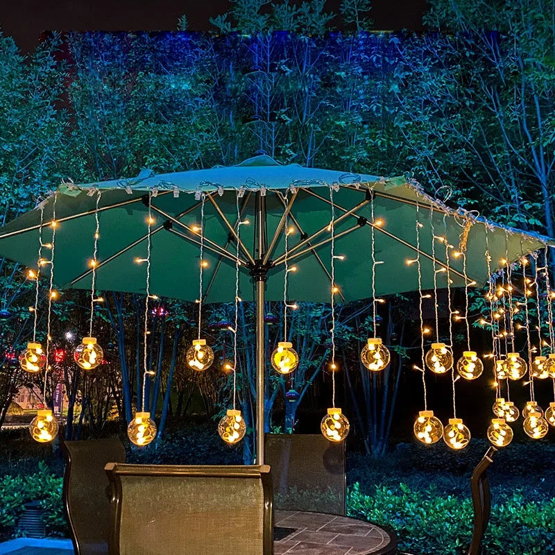 Guirlande LED Étanche Extérieure – Ambiance Féérique pour Jardin, Balcon ou Terrasse