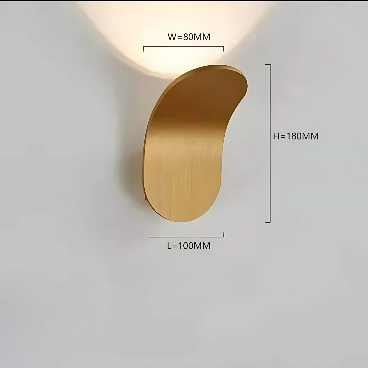 Applique Murale Kallio, Métal Brossé, LED 3000–6000K