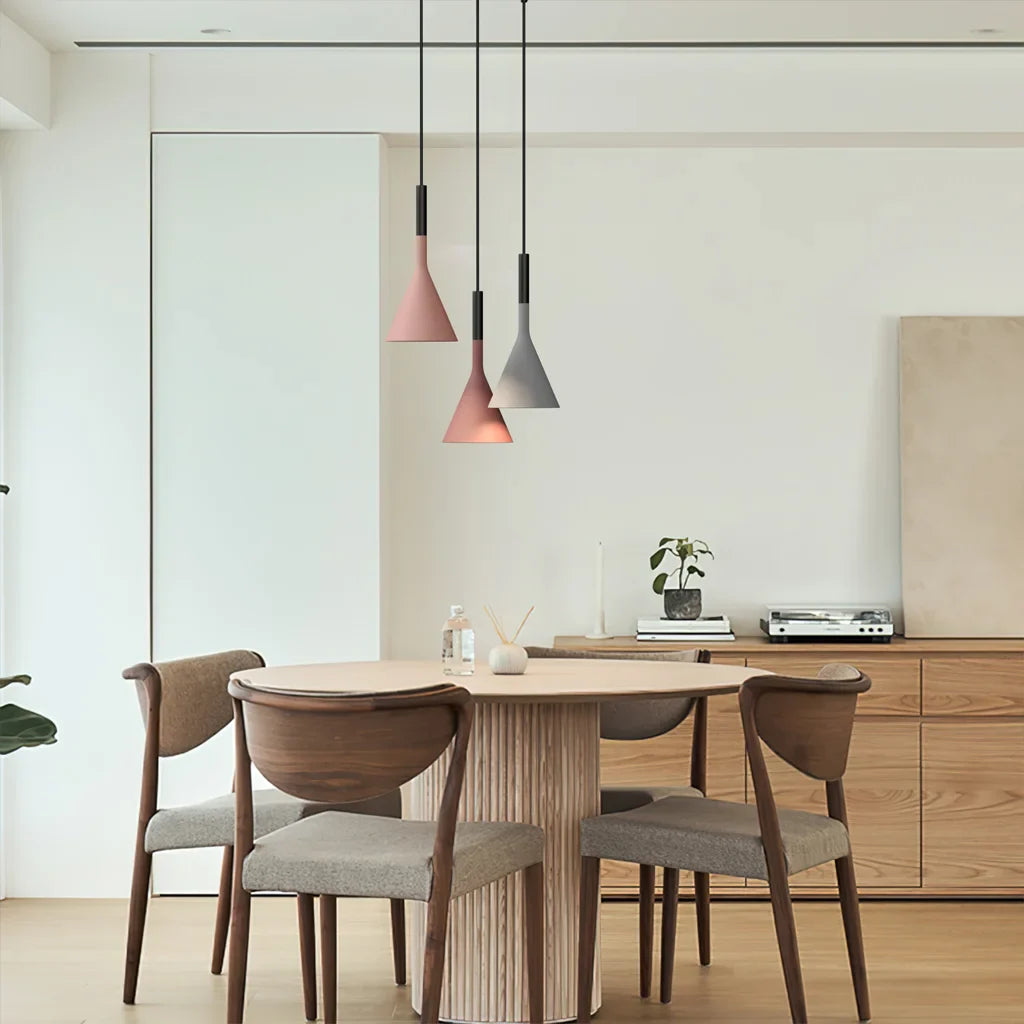 Suspension Laval – Élégance Industrielle en Ciment pour un Intérieur Tendance