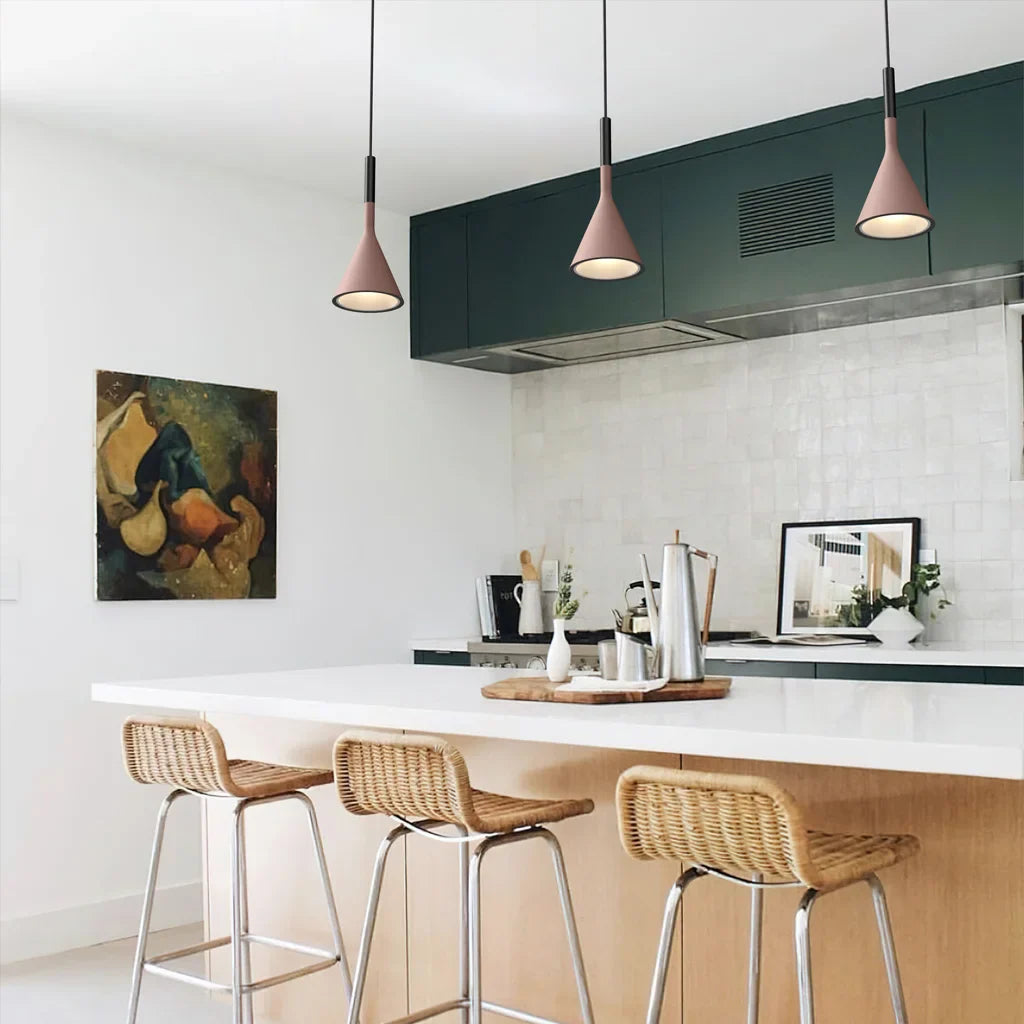 Suspension Laval – Élégance Industrielle en Ciment pour un Intérieur Tendance