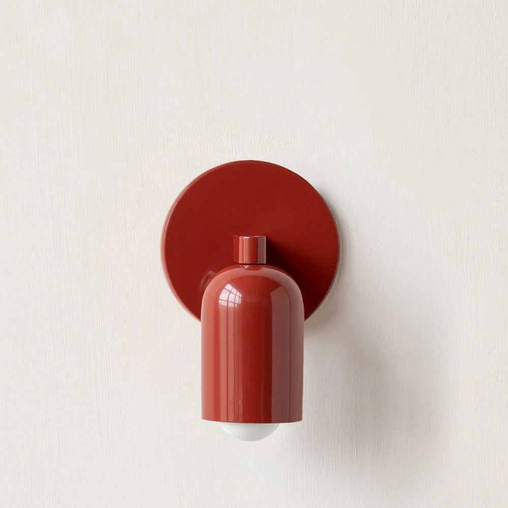 Applique Murale Design Minimaliste en Fer Intérieur