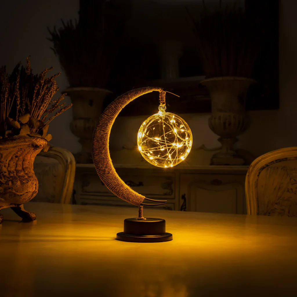 Lampe Lunaire Enchantée | Éclairage Magique et Apaisant