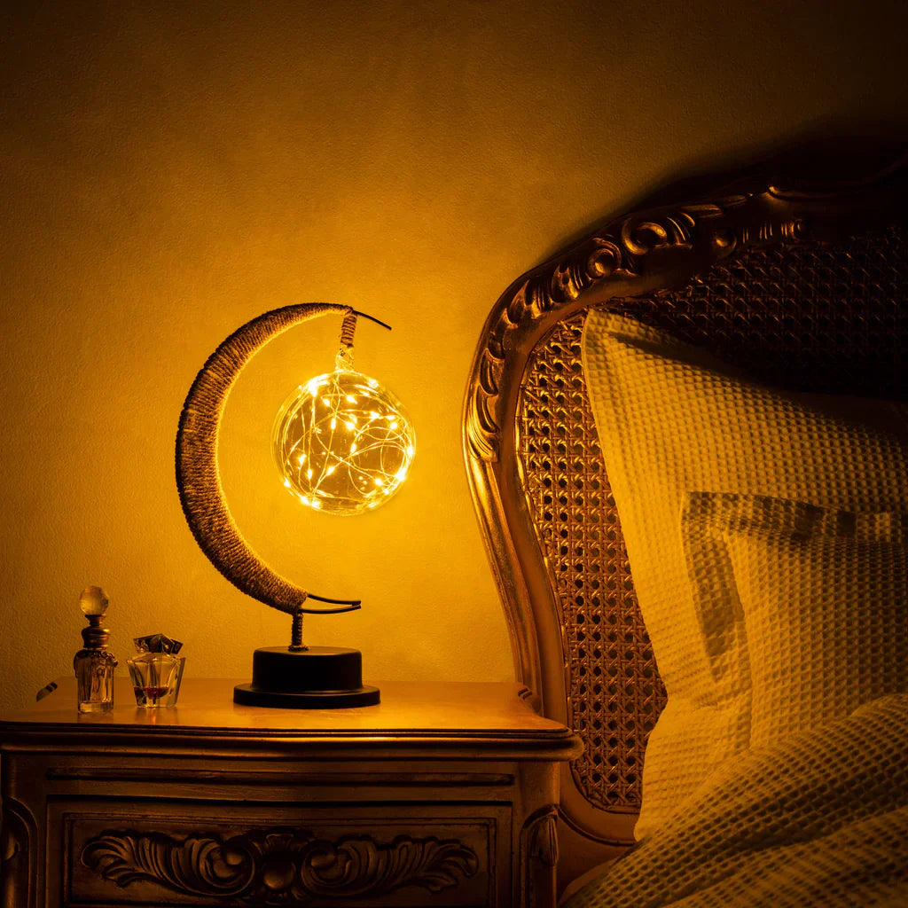 Lampe Lunaire Enchantée | Éclairage Magique et Apaisant