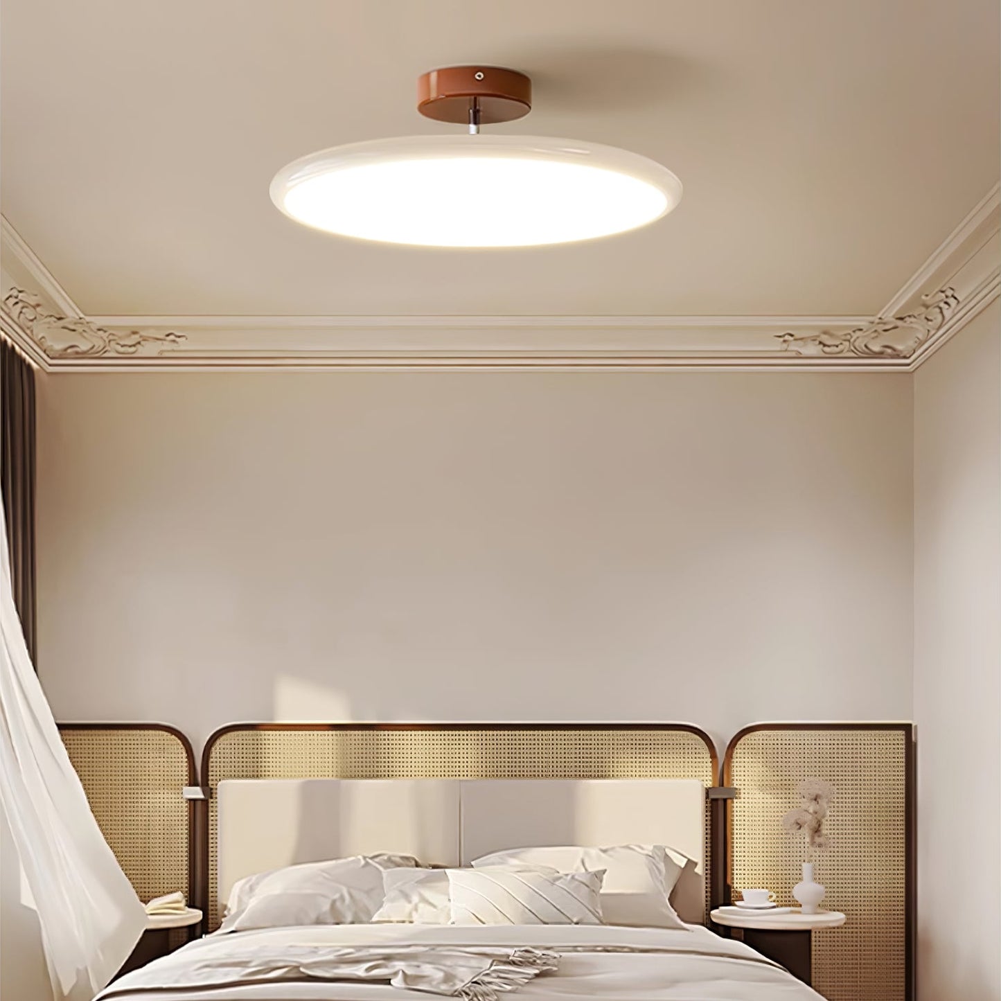 Plafonnier LED Réglable Métal Rond Intérieur