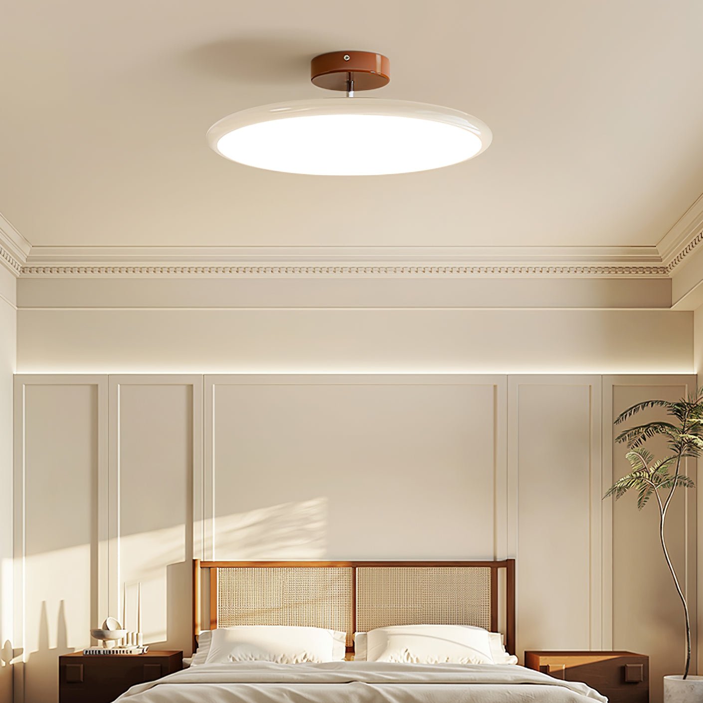 Plafonnier LED Réglable Métal Rond Intérieur
