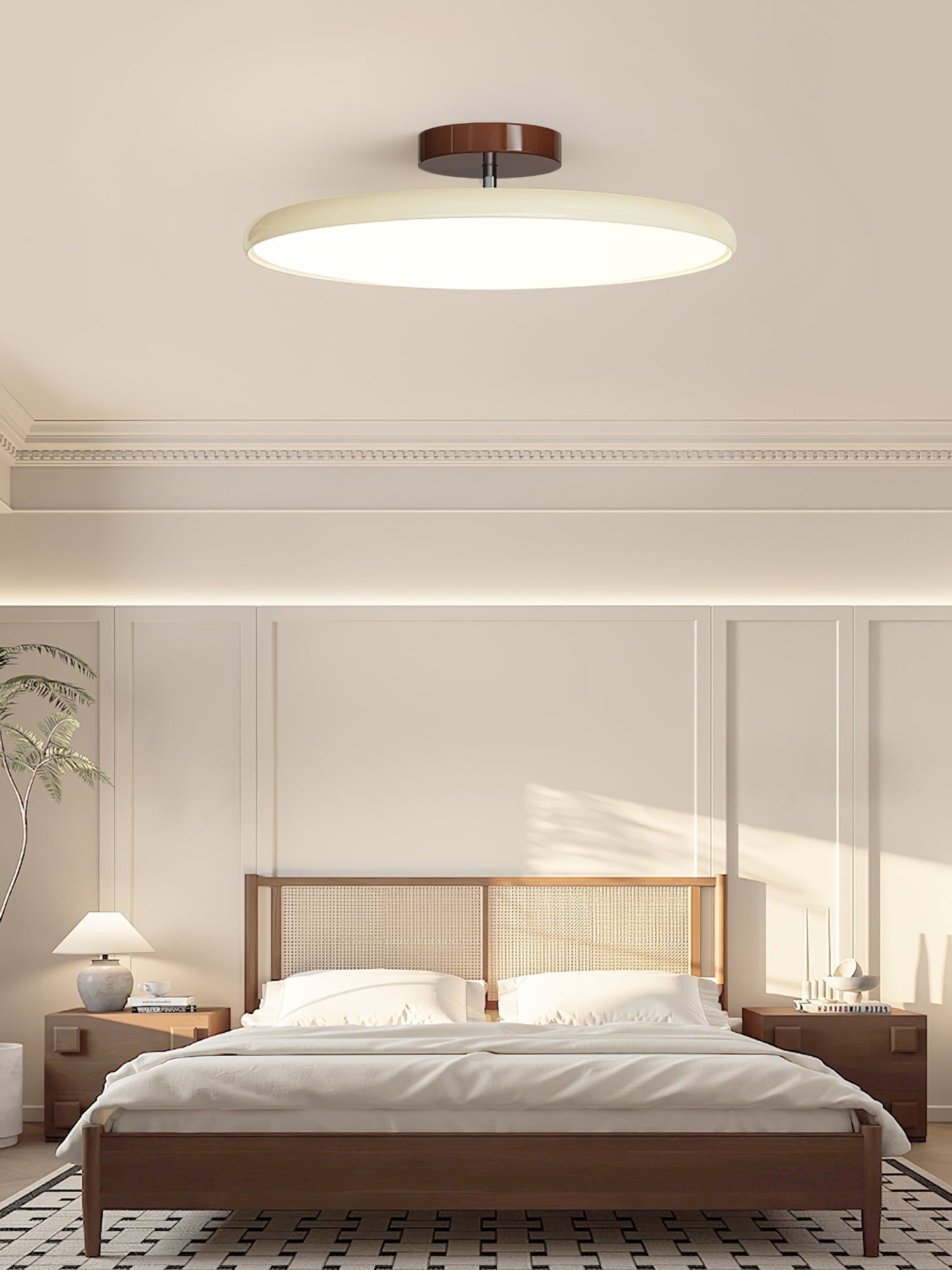 Plafonnier LED Réglable Métal Rond Intérieur