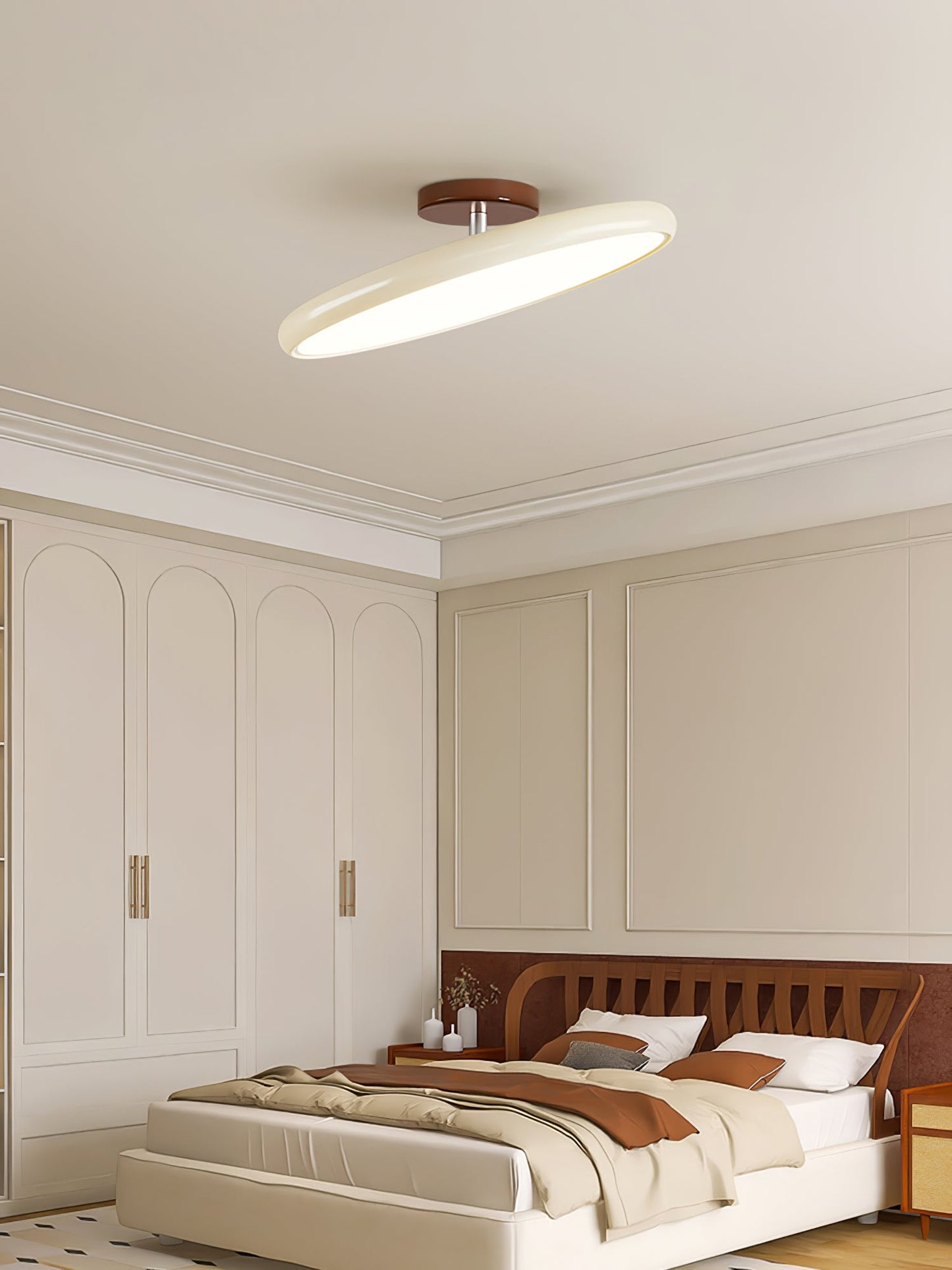 Plafonnier LED Réglable Métal Rond Intérieur