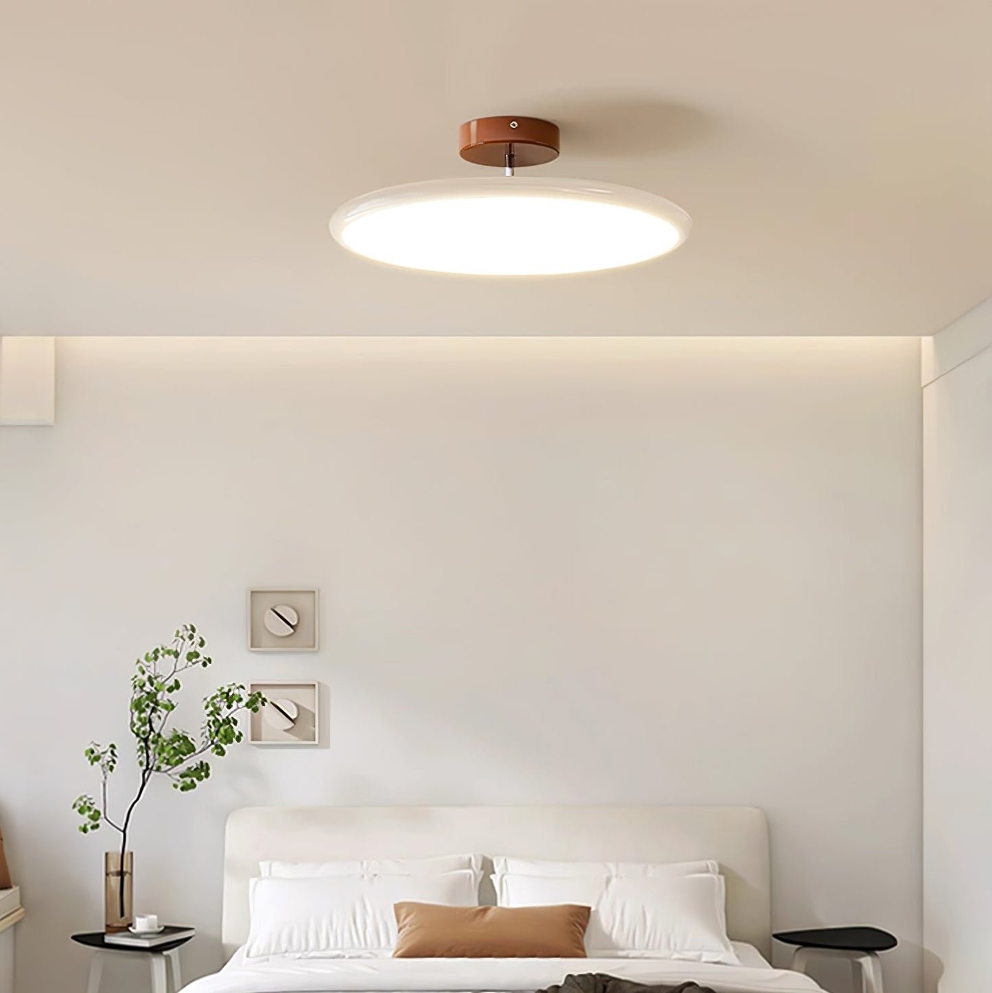 Plafonnier LED Réglable Métal Rond Intérieur