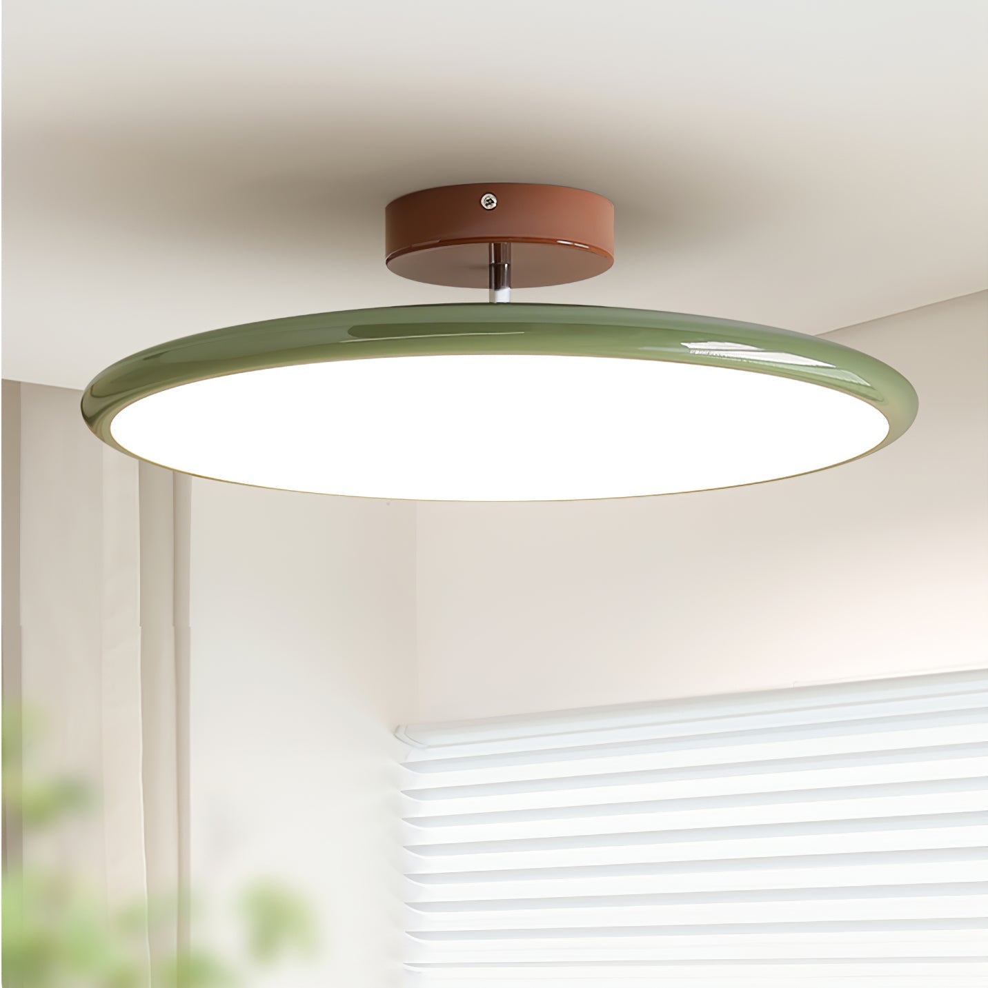 Plafonnier LED Réglable Métal Rond Intérieur