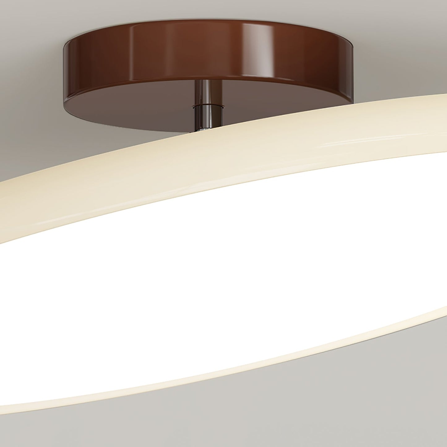 Plafonnier LED Réglable Métal Rond Intérieur