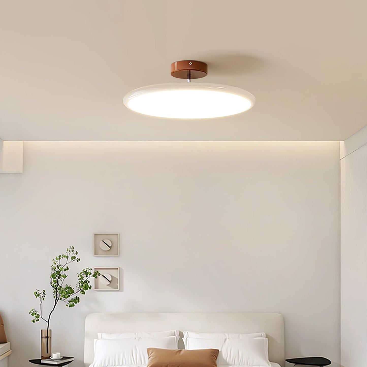 Plafonnier LED Réglable Métal Rond Intérieur