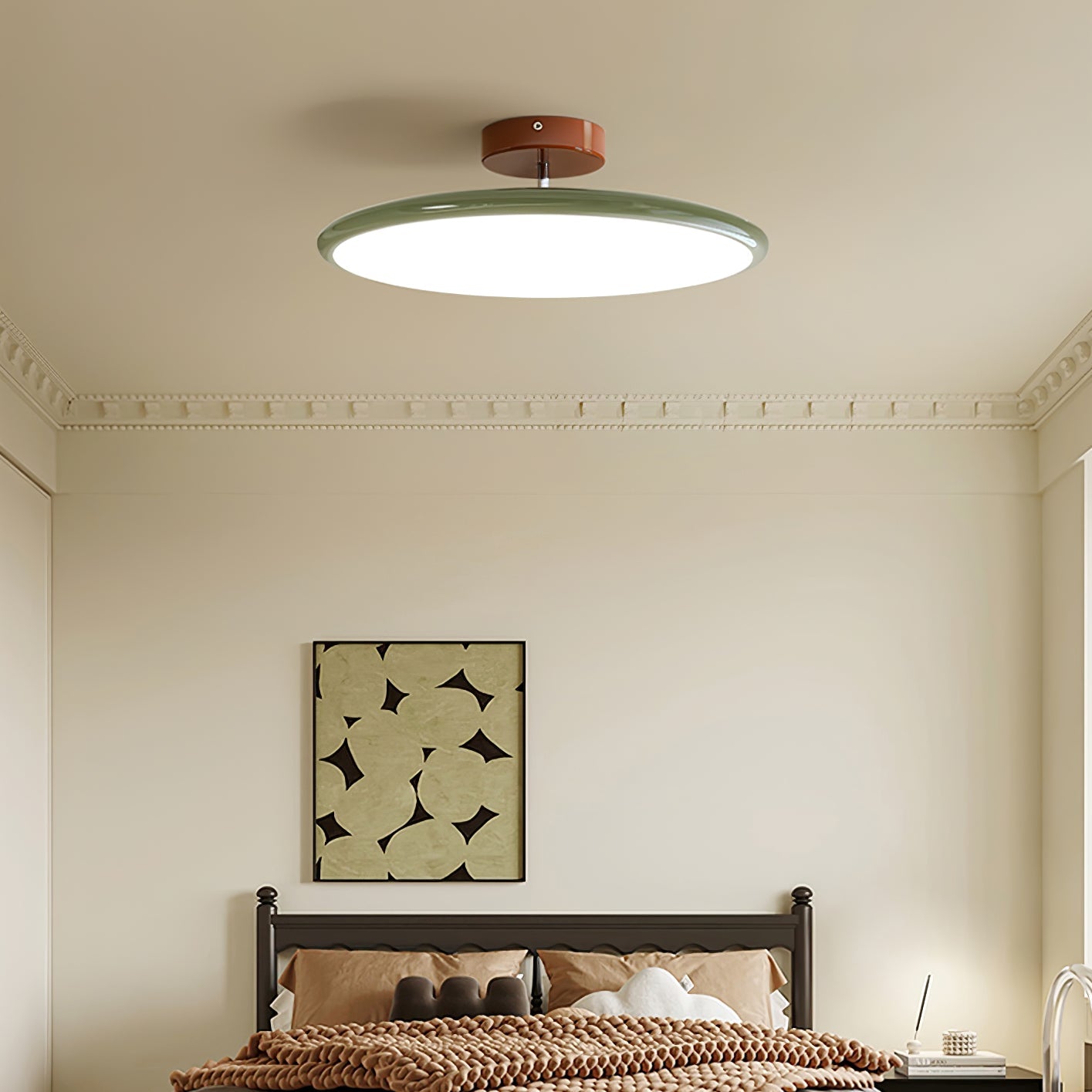 Plafonnier LED Réglable Métal Rond Intérieur