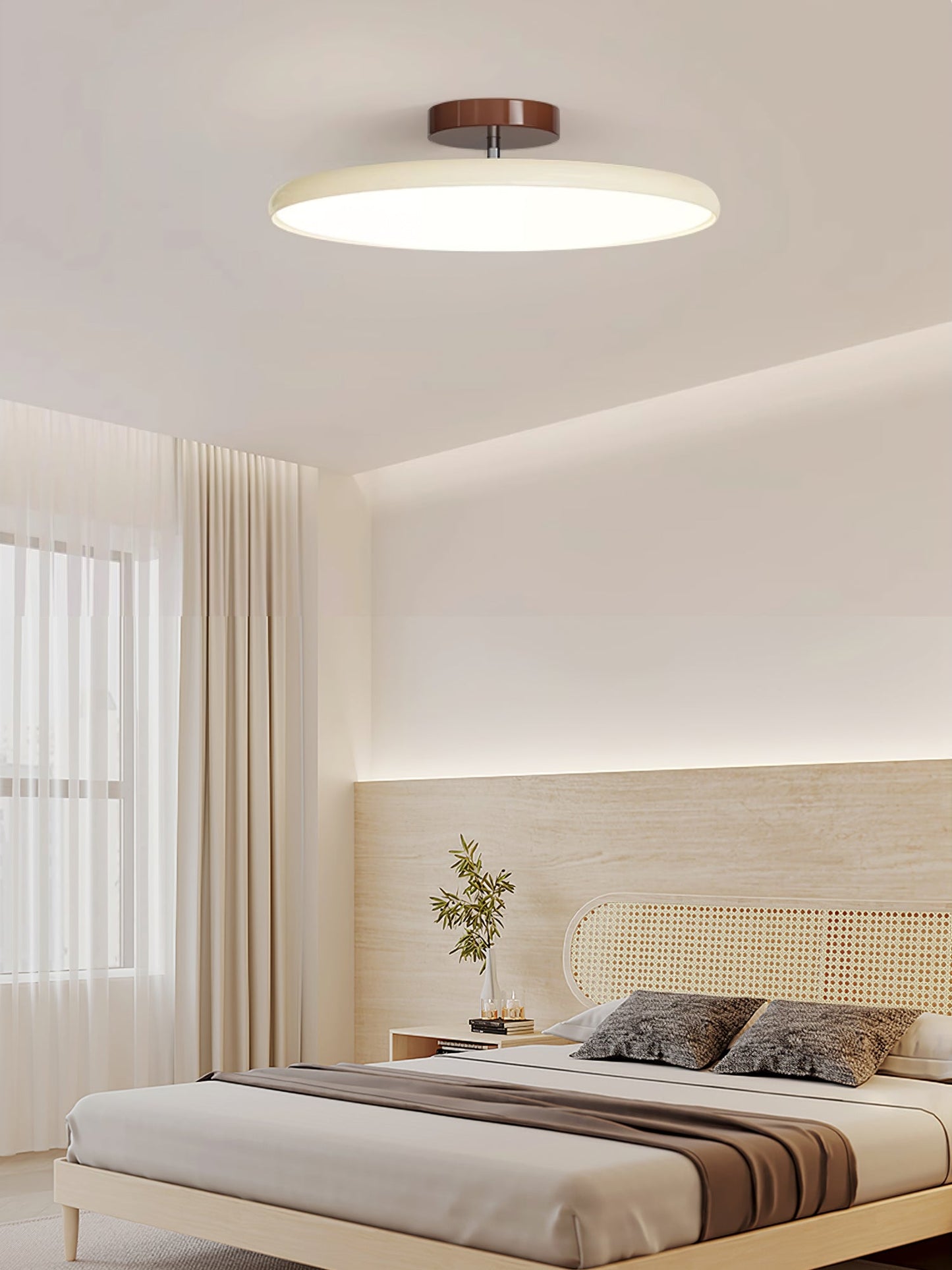 Plafonnier LED Réglable Métal Rond Intérieur