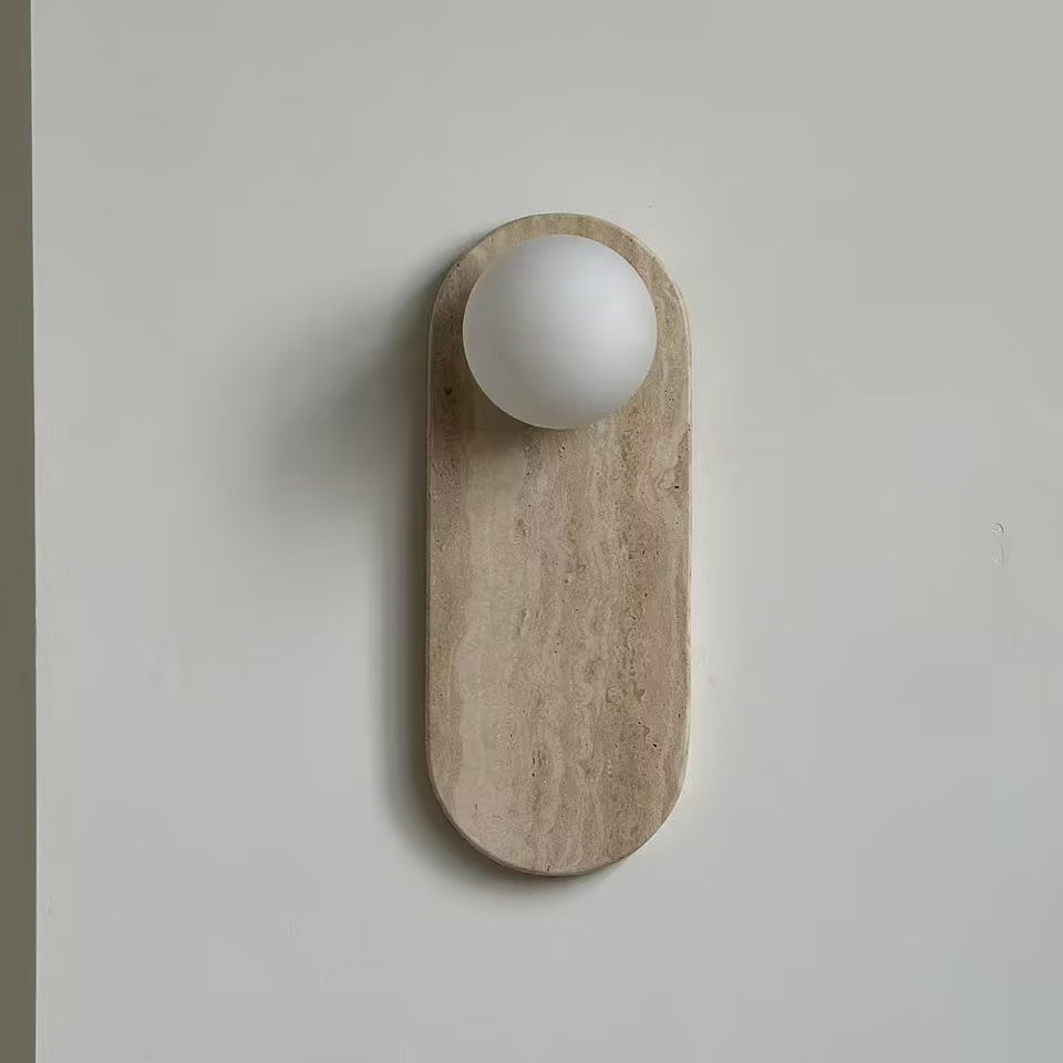 Applique Murale Jade Lucie – Pierre & Verre Élégants