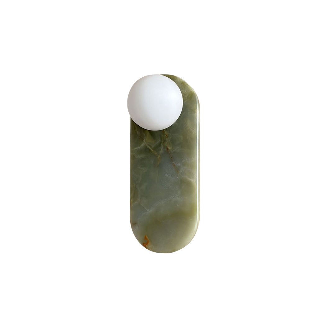 Applique Murale Jade Lucie – Pierre & Verre Élégants