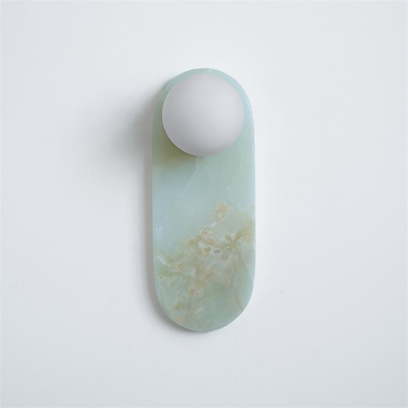 Applique Murale Jade Lucie – Pierre & Verre Élégants
