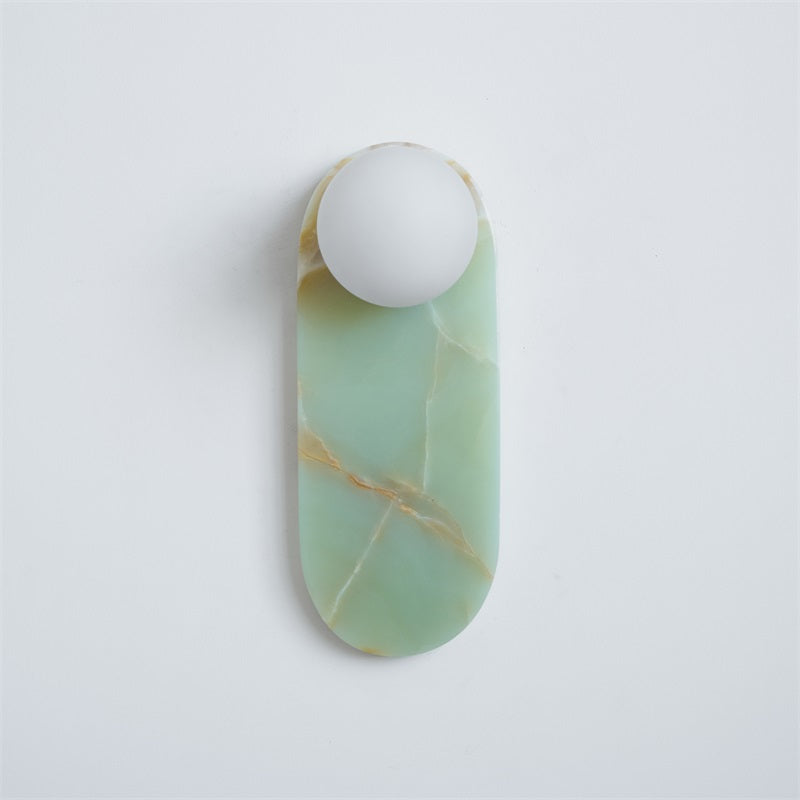 Applique Murale Jade Lucie – Pierre & Verre Élégants