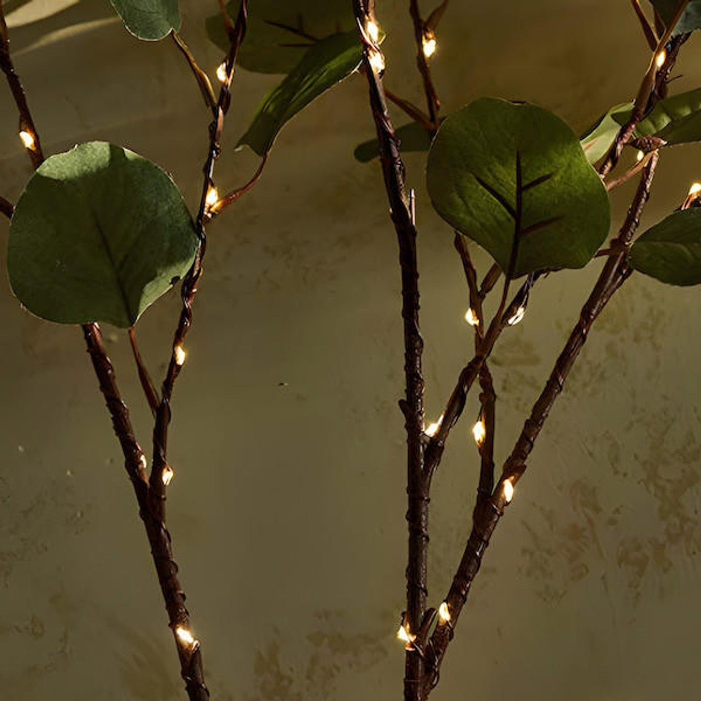 Guirlande Lumineuse Branche d'Olive | Éclairage Féérique pour Décoration Intérieure