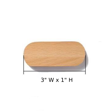 Porte-Clés Mural Magnétique en Bois – Design Épuré et Pratique