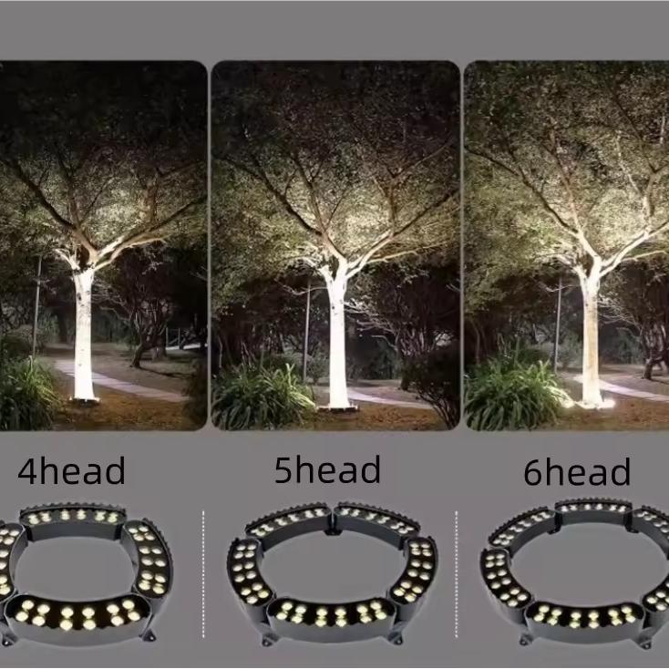 Projecteur Élégant d’Arbre Extérieur LED Étanche