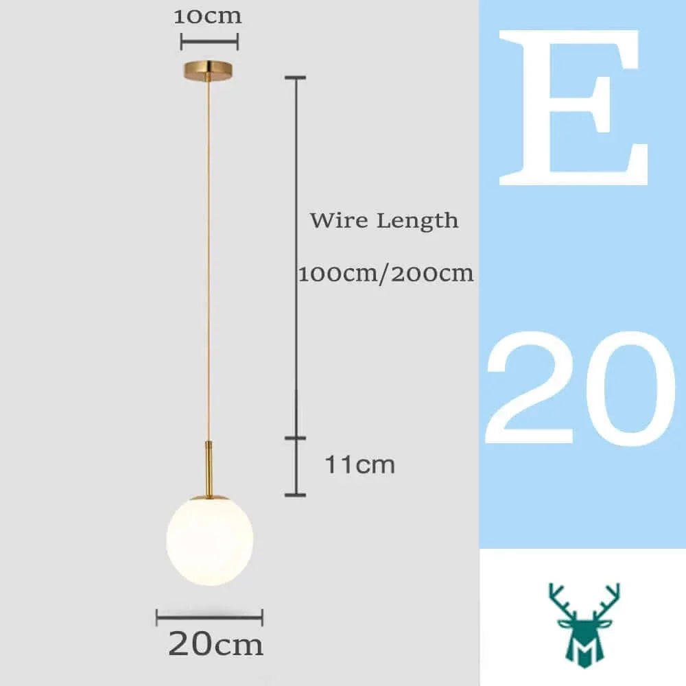 Suspension en verre Mid-Century Moderne – Élégance rétro et lumière chaleureuse