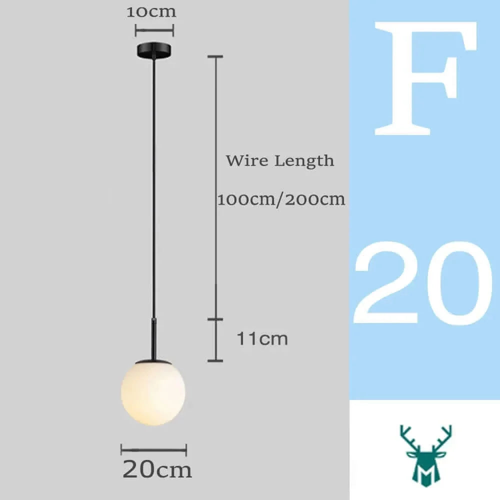Suspension en verre Mid-Century Moderne – Élégance rétro et lumière chaleureuse