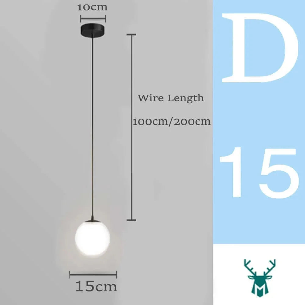 Suspension en verre Mid-Century Moderne – Élégance rétro et lumière chaleureuse