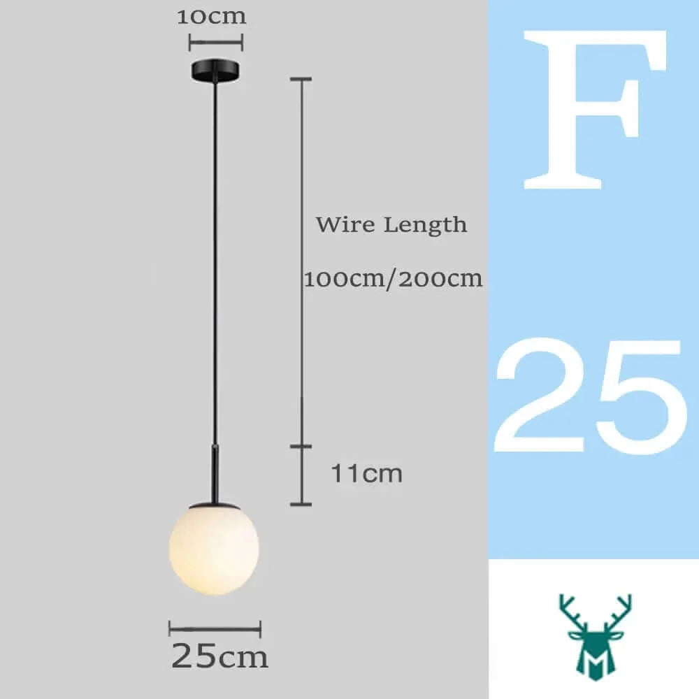 Suspension en verre Mid-Century Moderne – Élégance rétro et lumière chaleureuse