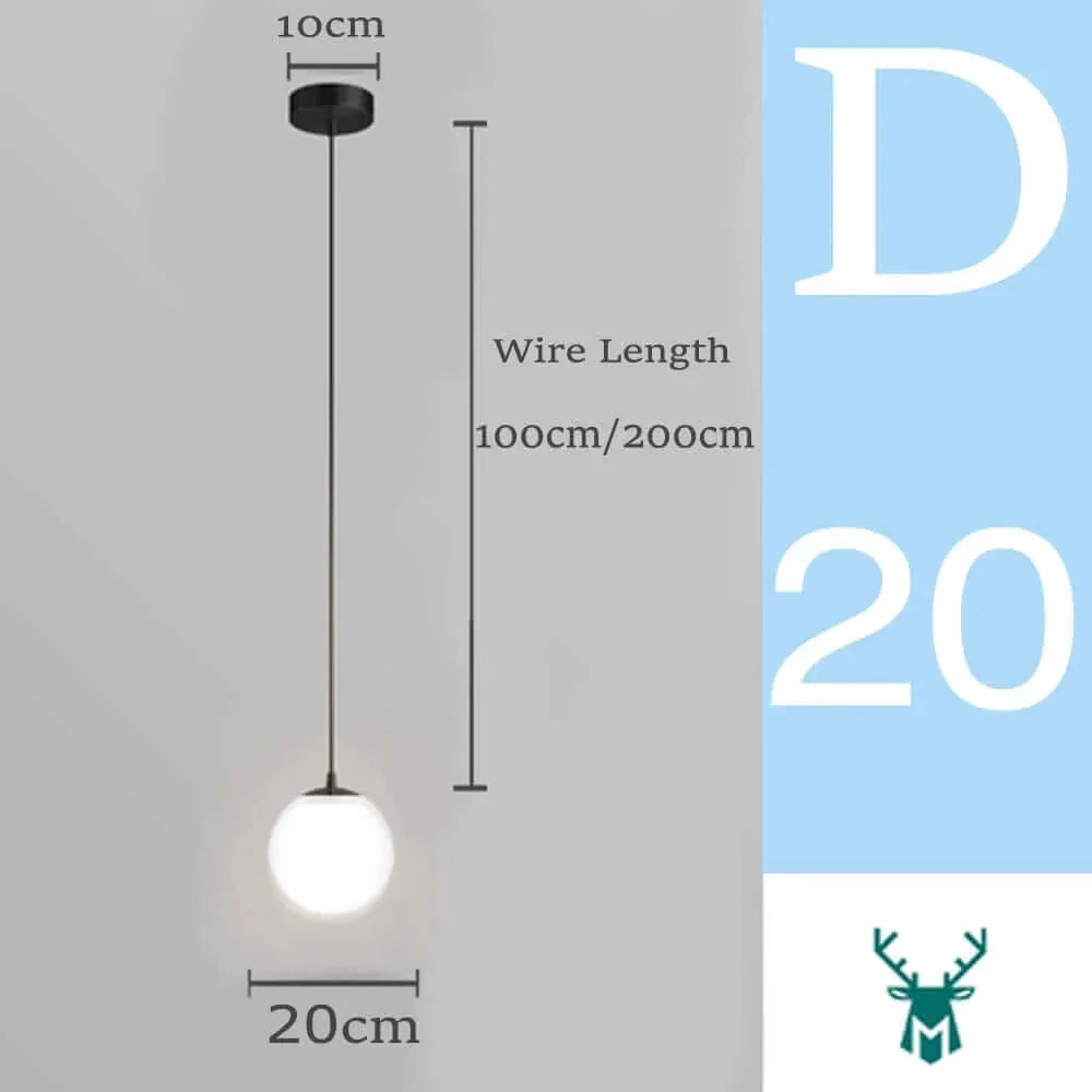 Suspension en verre Mid-Century Moderne – Élégance rétro et lumière chaleureuse