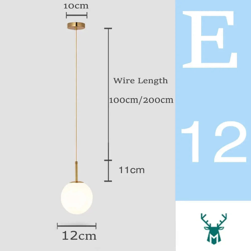 Suspension en verre Mid-Century Moderne – Élégance rétro et lumière chaleureuse