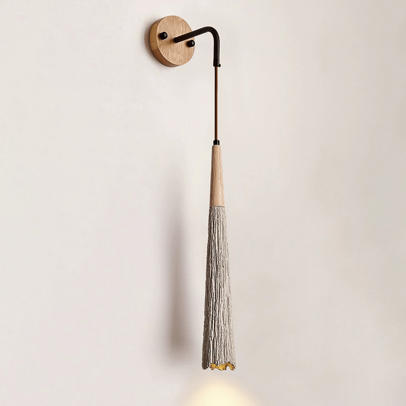 Applique Murale Bois Massif, Style Vintage