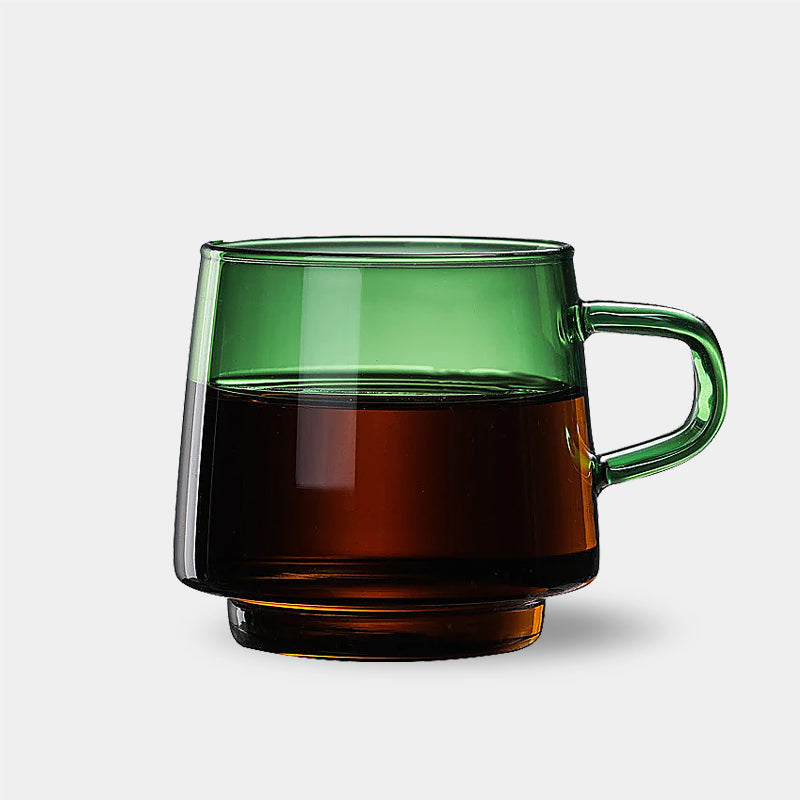 Mug Rétro Moderne en Verre Borosilicate 300ml