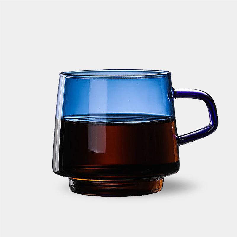 Mug Rétro Moderne en Verre Borosilicate 300ml