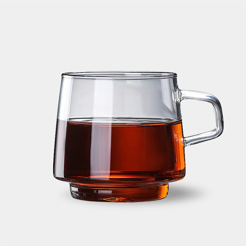 Mug Rétro Moderne en Verre Borosilicate 300ml