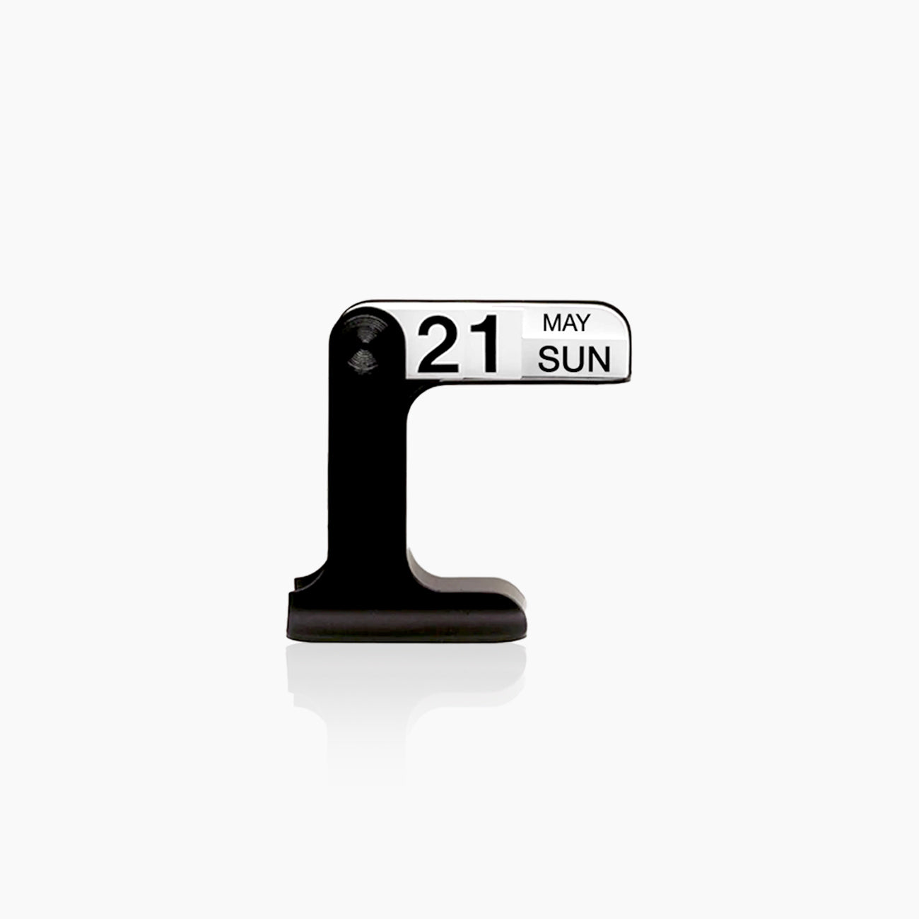Calendrier de Bureau Minimaliste Noir – Élégance Moderne et Fonctionnelle