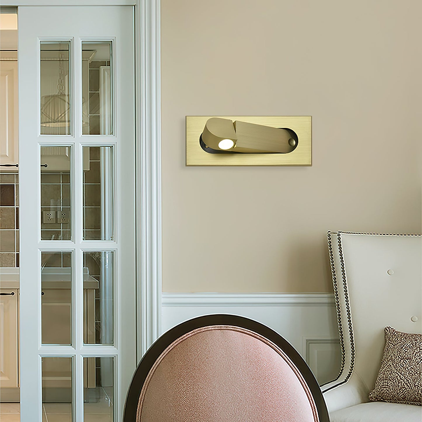 Applique LED de Chevet Moderne – Tête Orientable