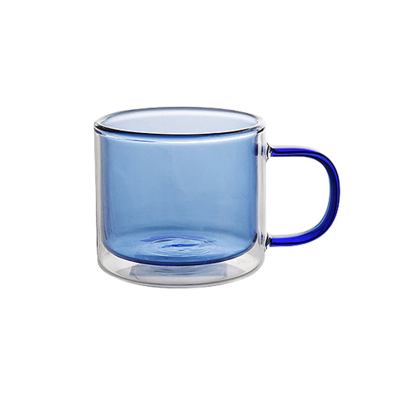 Mug Double Paroi en Verre Borosilicate 250ml