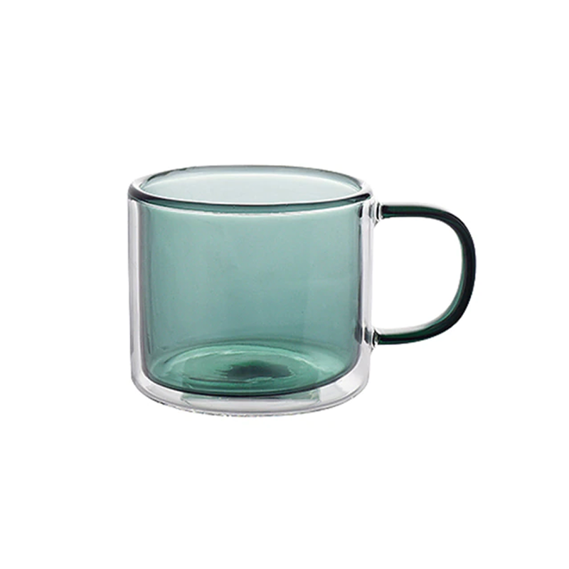 Mug Double Paroi en Verre Borosilicate 250ml