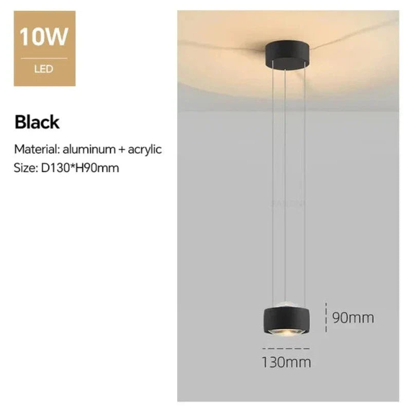 Suspension Moderne Longiligne Design Élégant