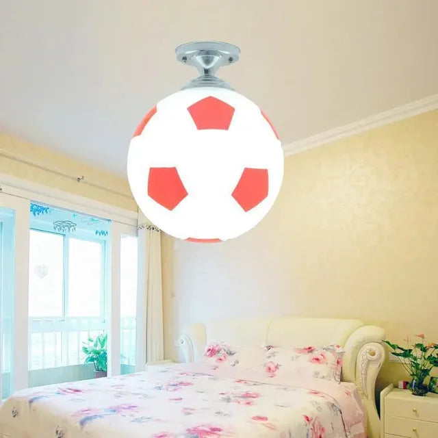 Plafonnier LED Enfant Ballon de Football, Chambre Sport