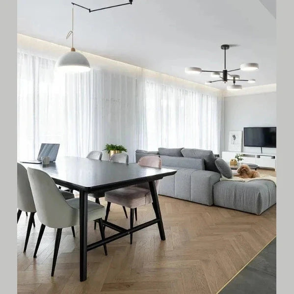 LumeFlex - Suspension Moderne avec Bras Ajustables