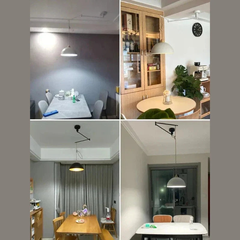 LumeFlex - Suspension Moderne avec Bras Ajustables