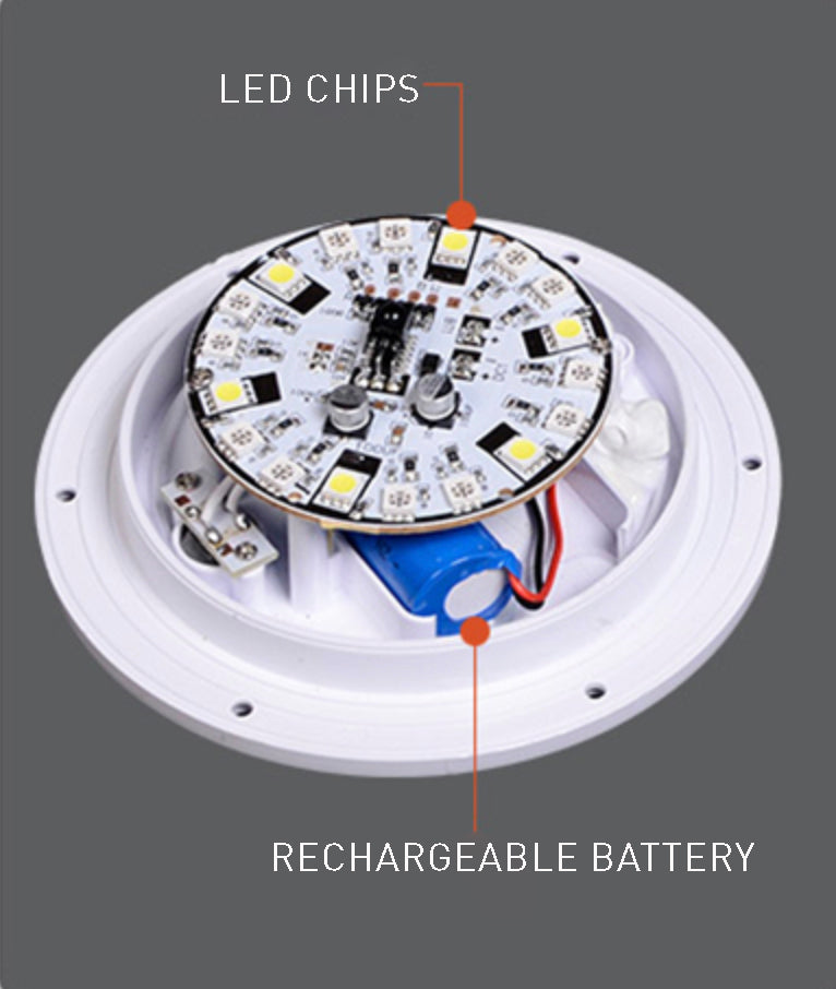 Moon Lampe de Table LED Sans Fil avec Batteries Rechargeables