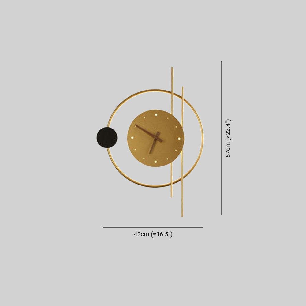 LumiClock – Horloge Murale LED Design pour une Décoration Moderne et Éclairage Ambiant