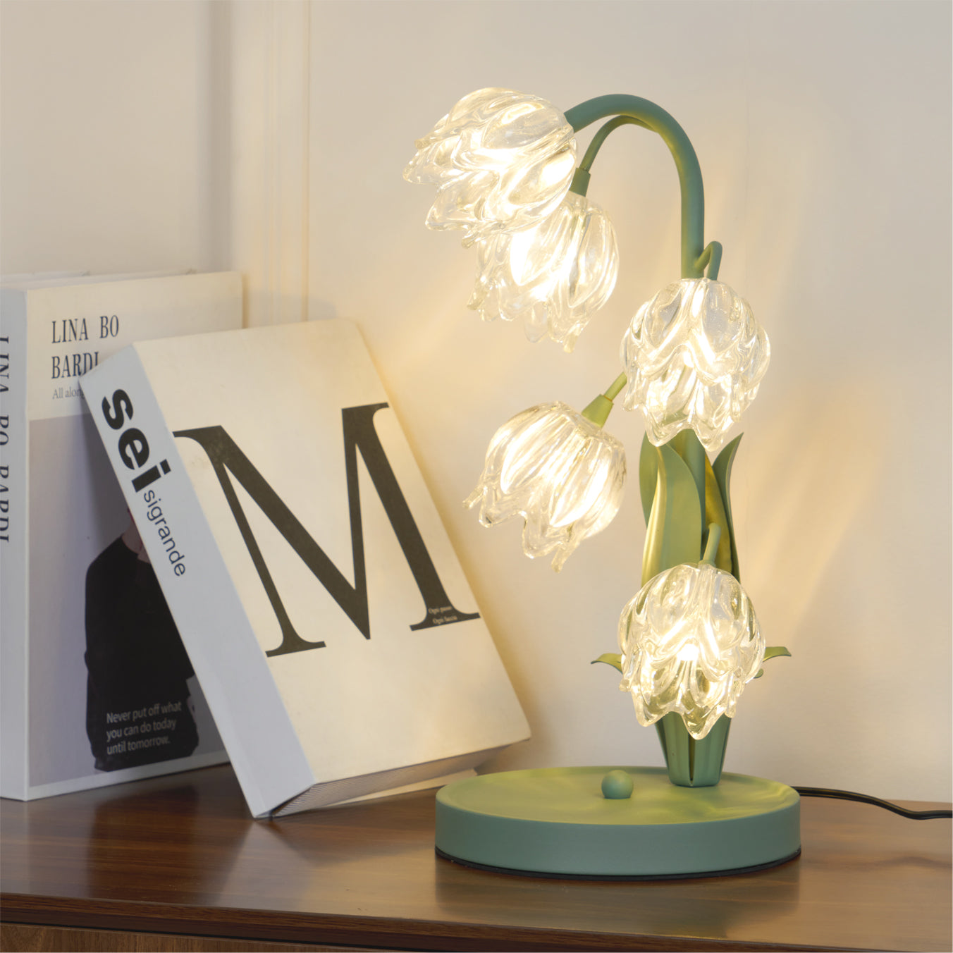 Lampe de Table Niya Verte | Éclairage Élégant et Moderne