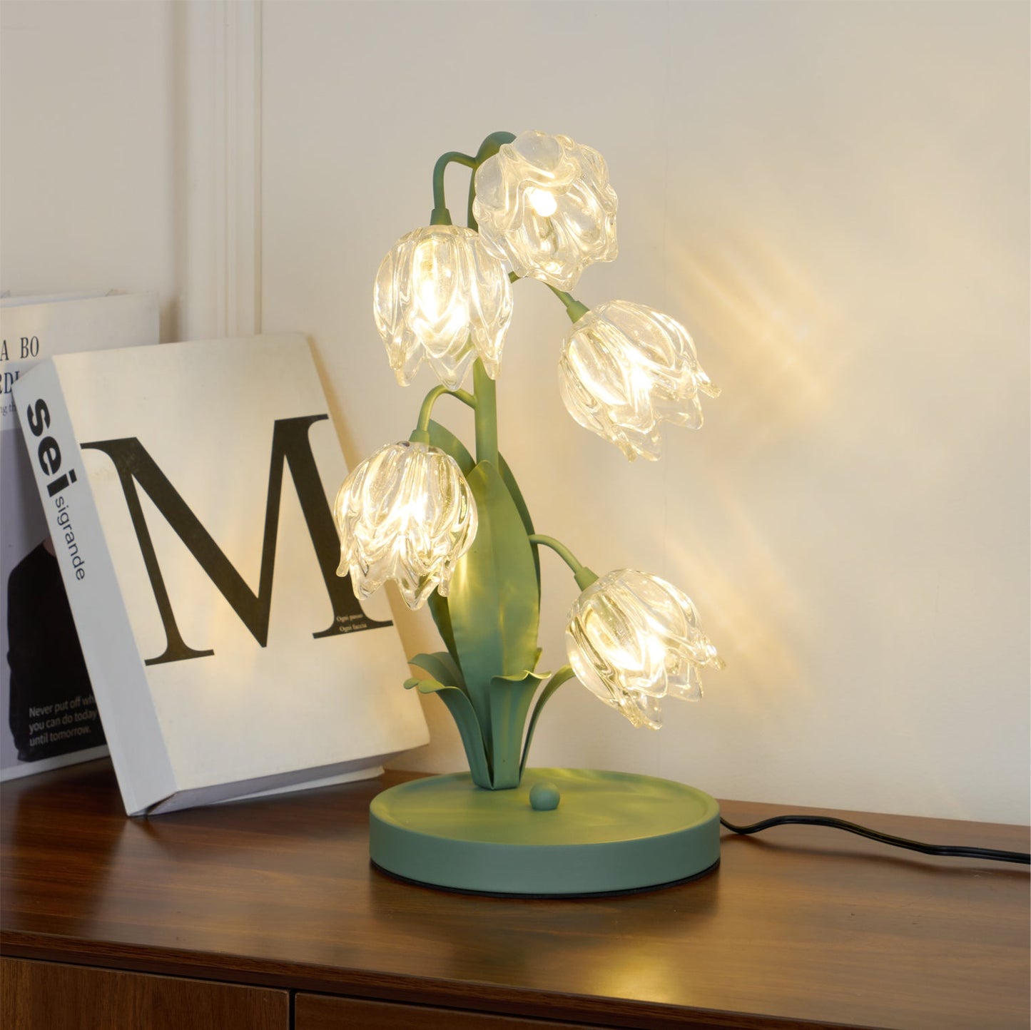 Lampe de Table Niya Verte | Éclairage Élégant et Moderne