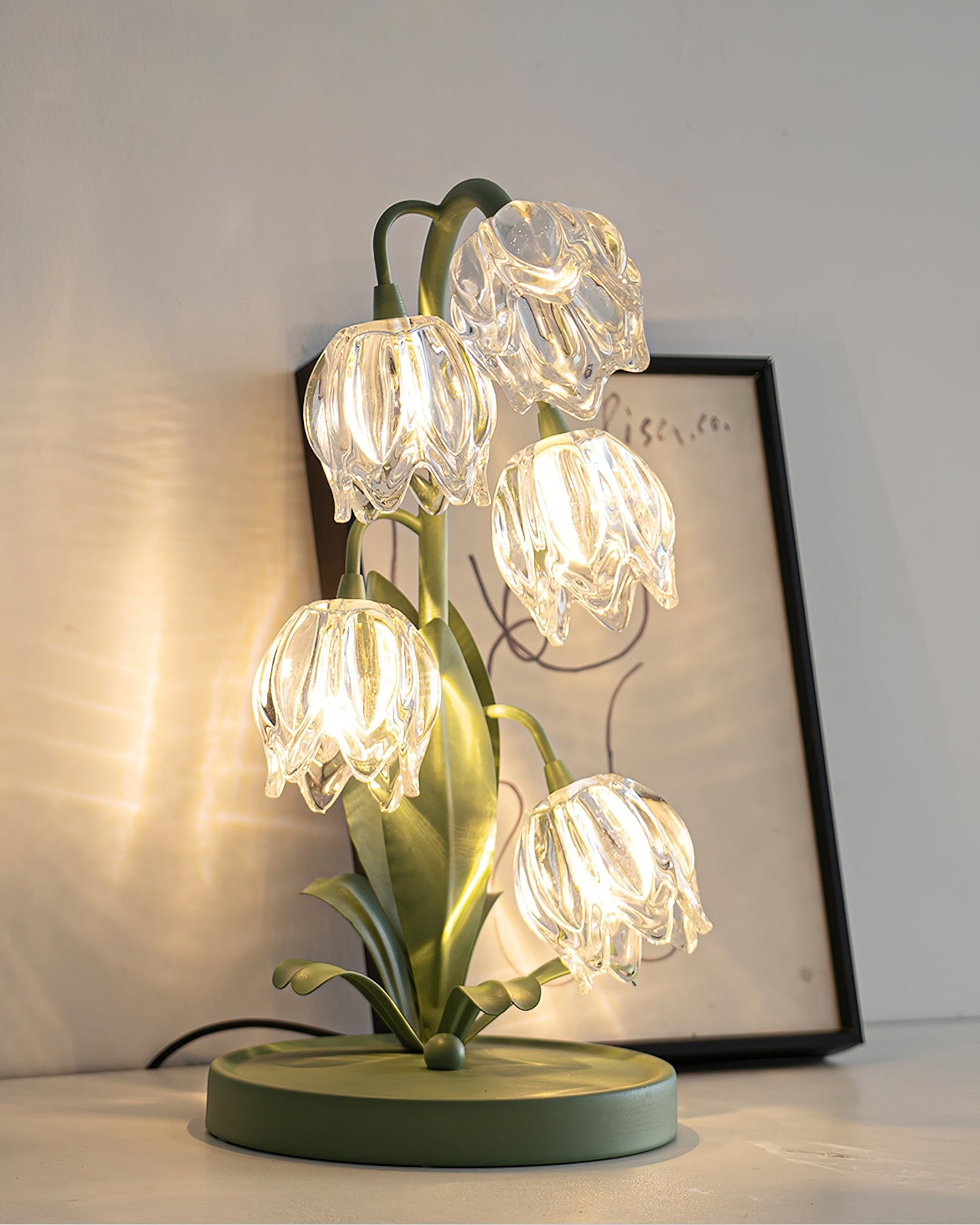 Lampe de Table Niya Verte | Éclairage Élégant et Moderne