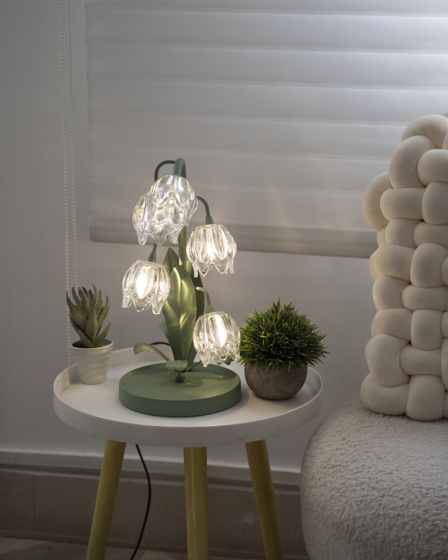 Lampe de Table Niya Verte | Éclairage Élégant et Moderne